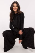 Spodnie Damskie Model DHJ-SP-19963.47 Black - Italy Moda