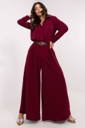 Spodnie Damskie Model DHJ-SP-19963.47 Bordo - Italy Moda