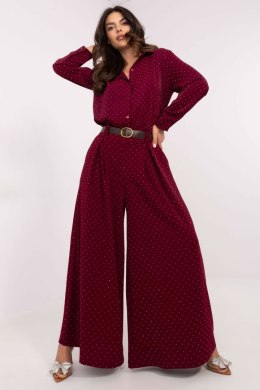 Spodnie Damskie Model DHJ-SP-19963.47 Bordo - Italy Moda