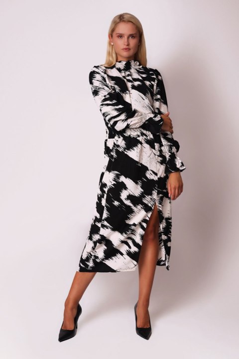 Sukienka Model DA1682 Black/White - Ax Paris Sukienka Model DA1682 Black/White - Ax Paris
