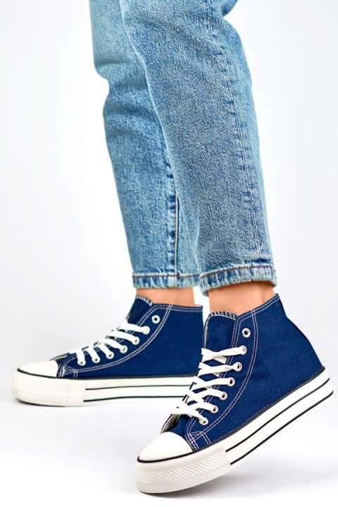 Trampki Model 5012BL Navy - PRIMO Trampki Model 5012BL Navy - PRIMO