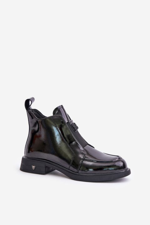 Botki Model DA JC42-24 Black - Step in style Botki Model DA JC42-24 Black - Step in style