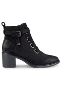 Botki Model Salin 260053B-SU Black - PRIMO
