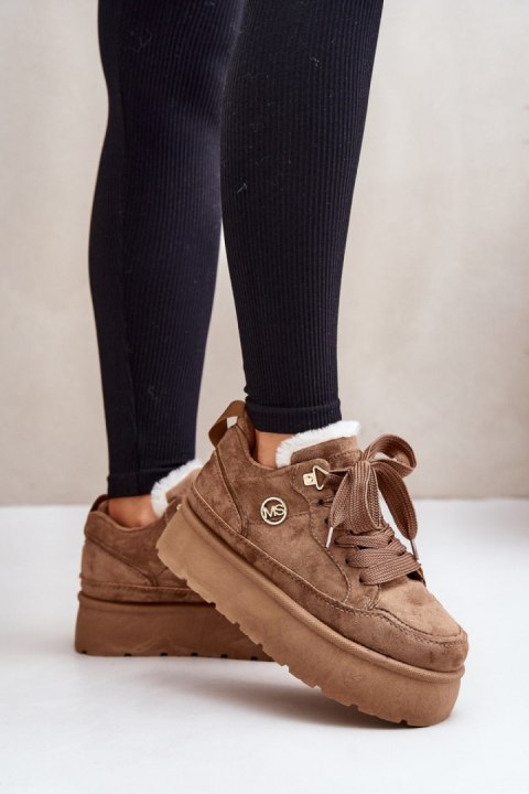 Buty Sportowe Model Velarisea HY876-2 Brown - Step in style Buty Sportowe Model Velarisea HY876-2 Brown - Step in style
