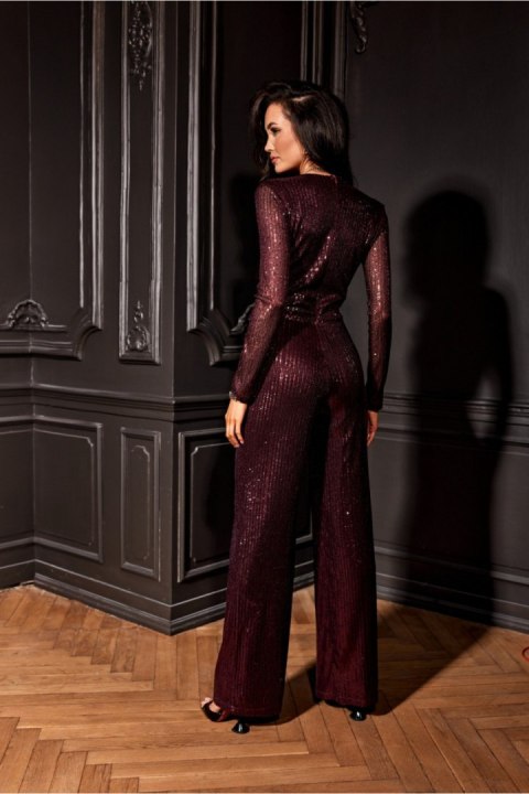 Kombinezon Model Asurio BOR KMB0006 Bordo - Roco Fashion Kombinezon Model Asurio BOR KMB0006 Bordo - Roco Fashion