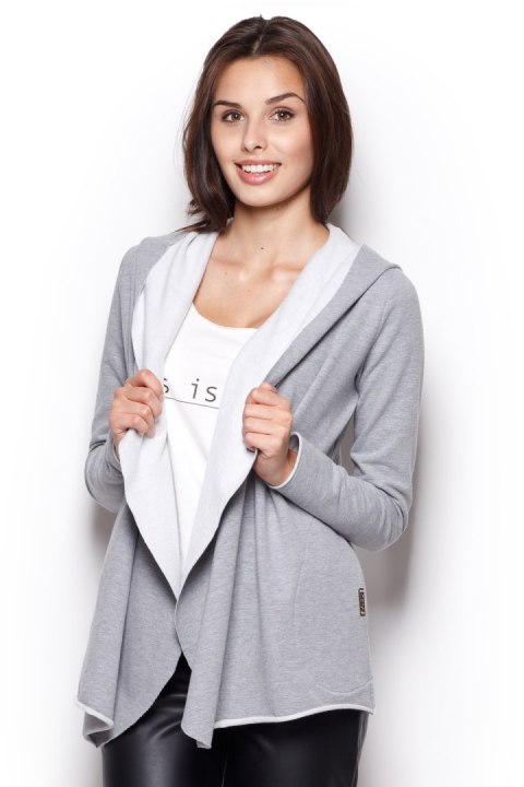 Bluza Damska Model 304 Grey - Figl Bluza Damska Model 304 Grey - Figl