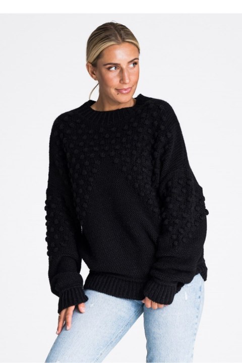 Sweter Damski Model M982 Black - Figl Sweter Damski Model M982 Black - Figl