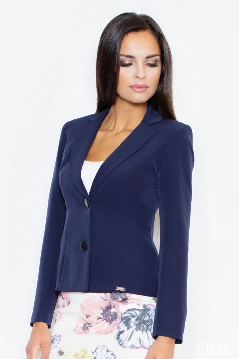 Żakiet Model 379 Navy - Figl Żakiet Model 379 Navy - Figl